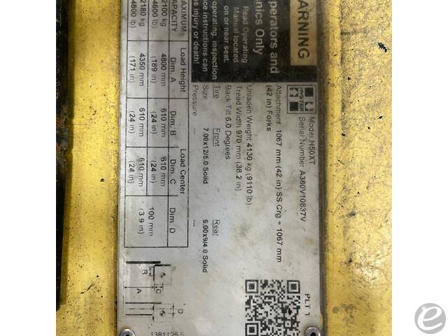 2021 Hyster H50XT