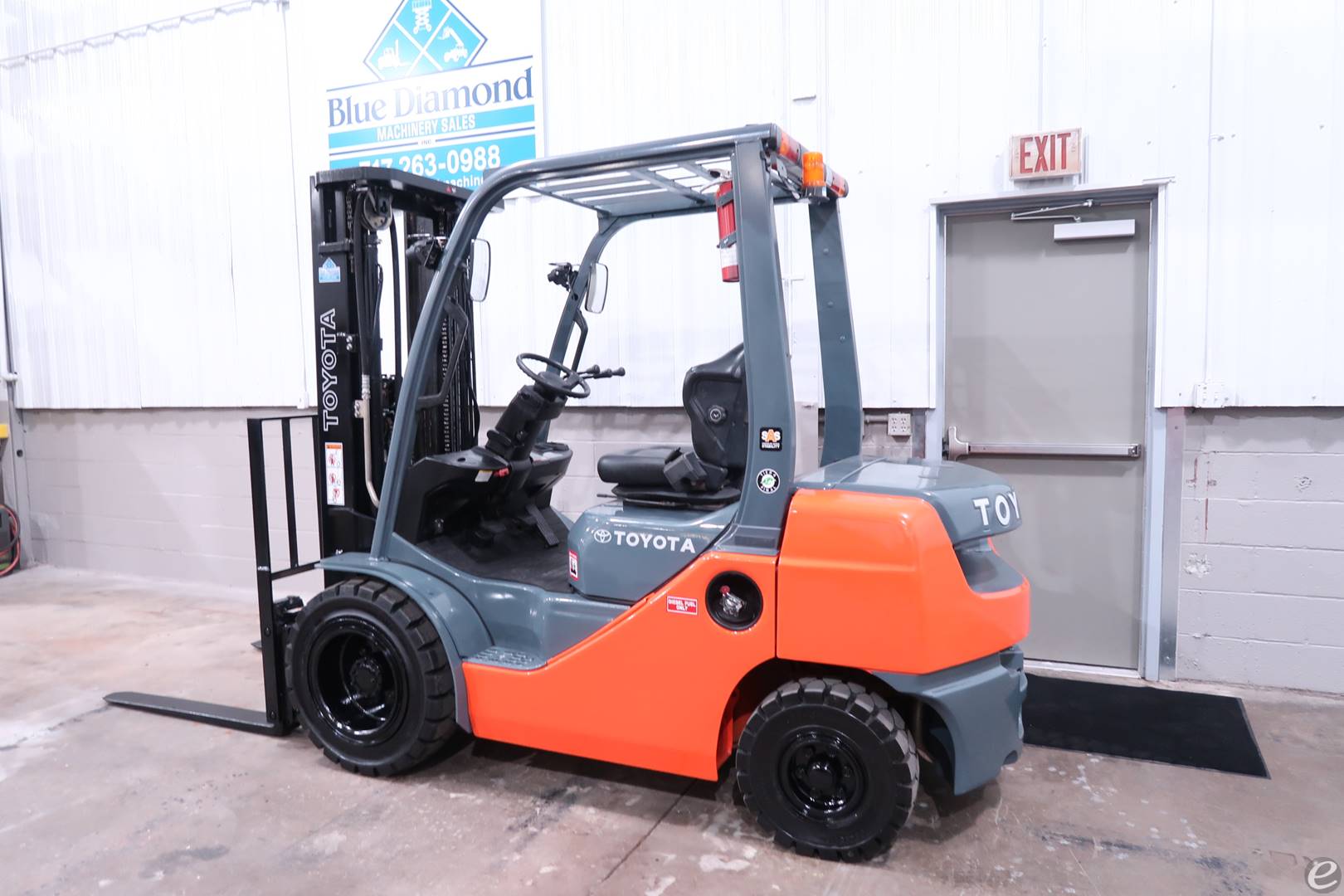 2015 Toyota 8FDU25 Diesel Forklift - 123Forklift