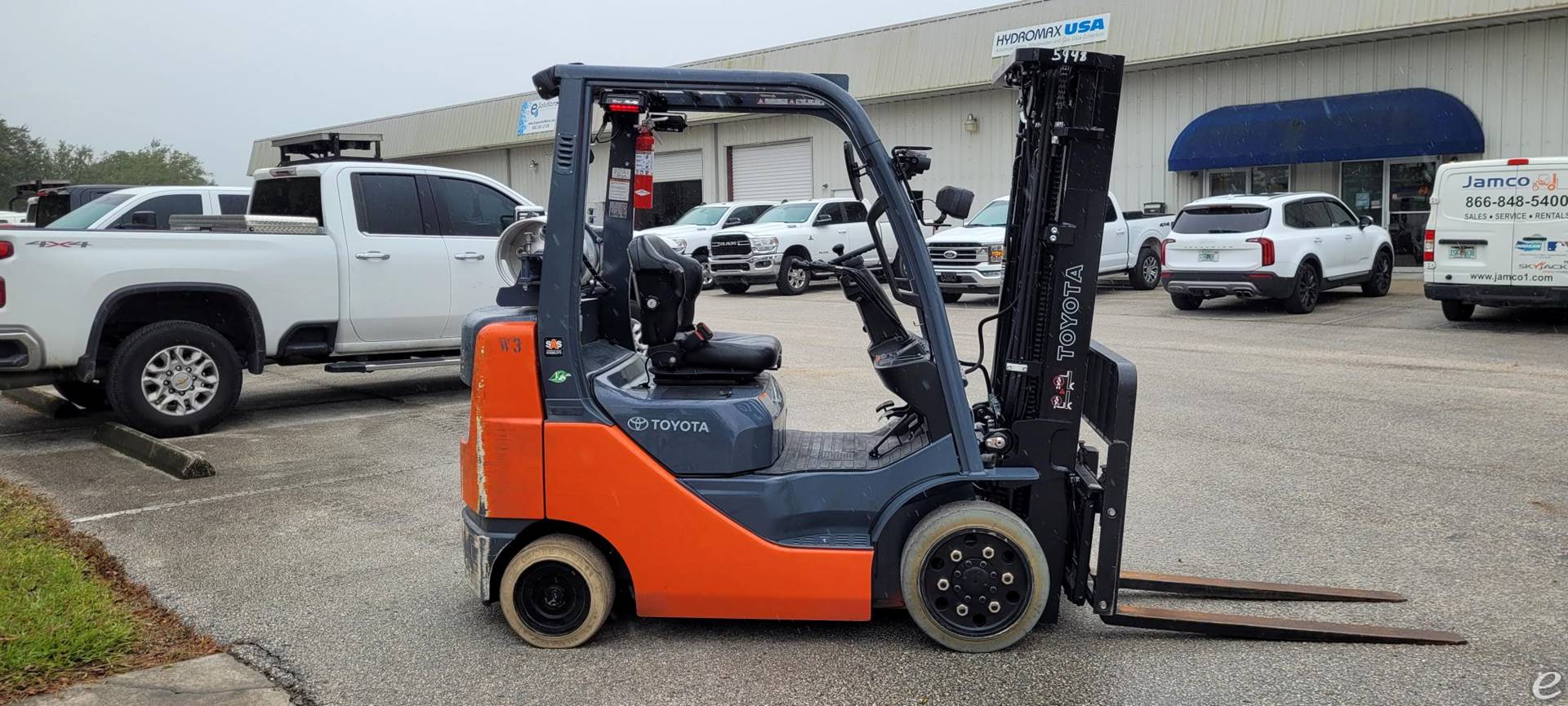 2018 Toyota 8FGCU25 Dual Fuel Forklift - 123Forklift