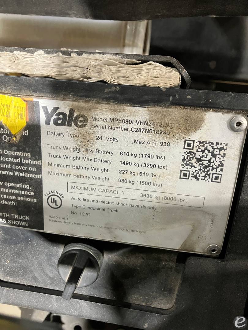 2020 Yale MPE080VH