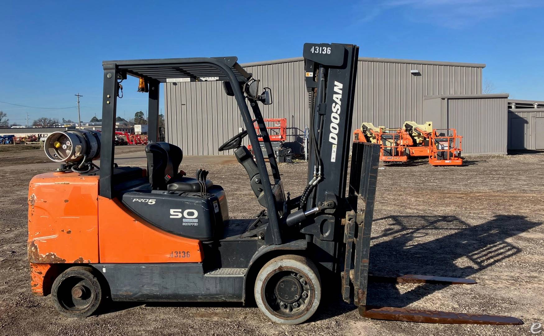 2015 Doosan GC50C-5 LP Gas Forklift - 123Forklift