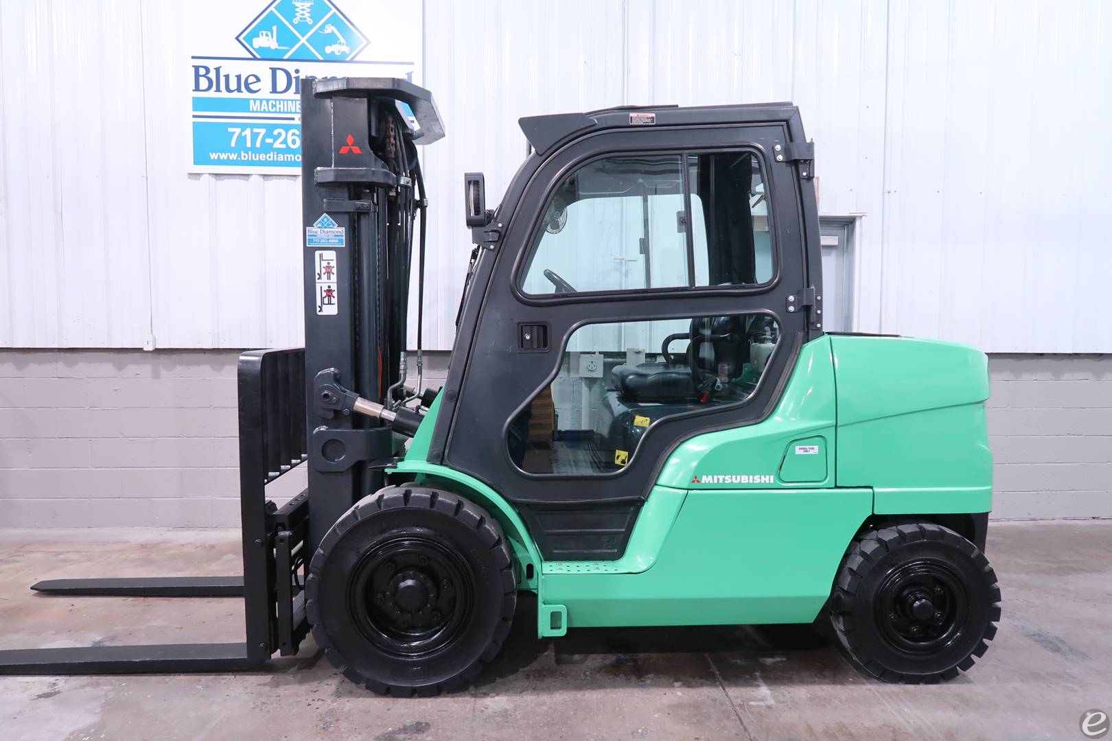 2015 Mitsubishi FD50CN1 Diesel Forklift - 123Forklift