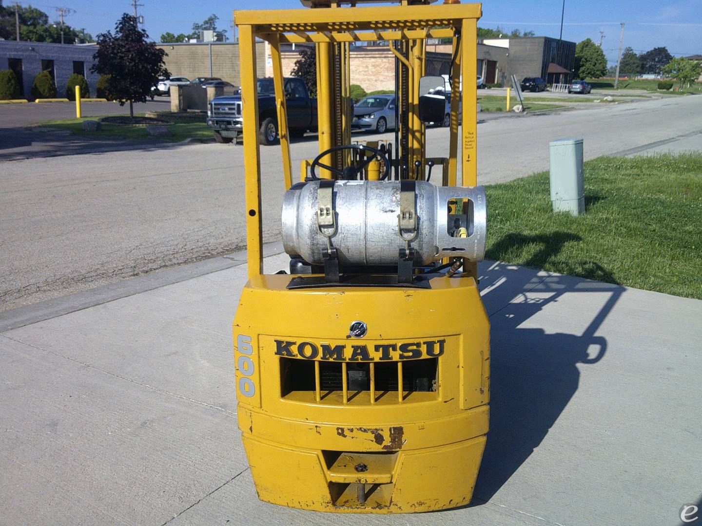 1990 Komatsu FG18S LP Gas Forklift - 123Forklift