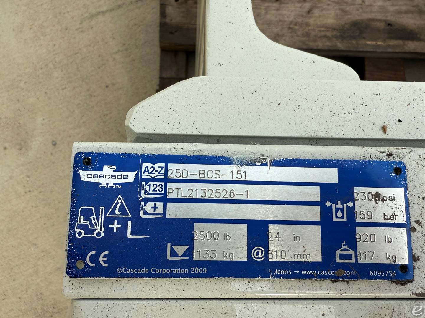 Cascade 25D-BCS-151 Bale Clamp