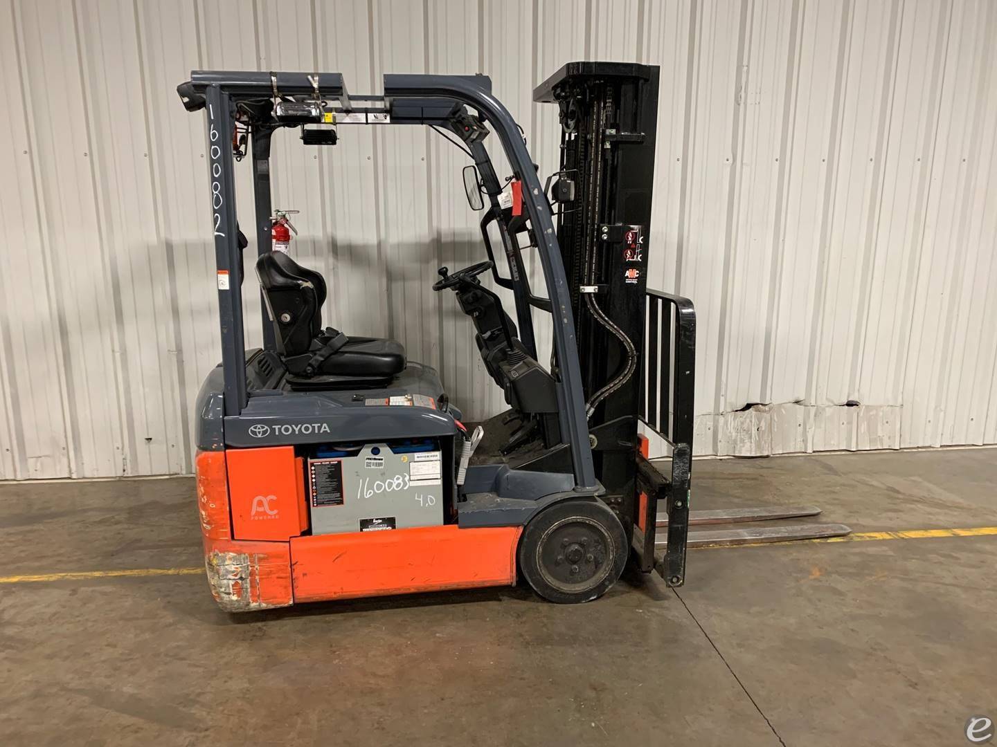 2018 Toyota 8FBE15U Electric Forkli...