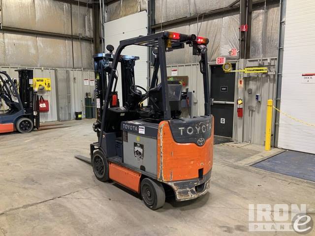 2015 Toyota 8FBCU25 Electric Forklift - 123Forklift
