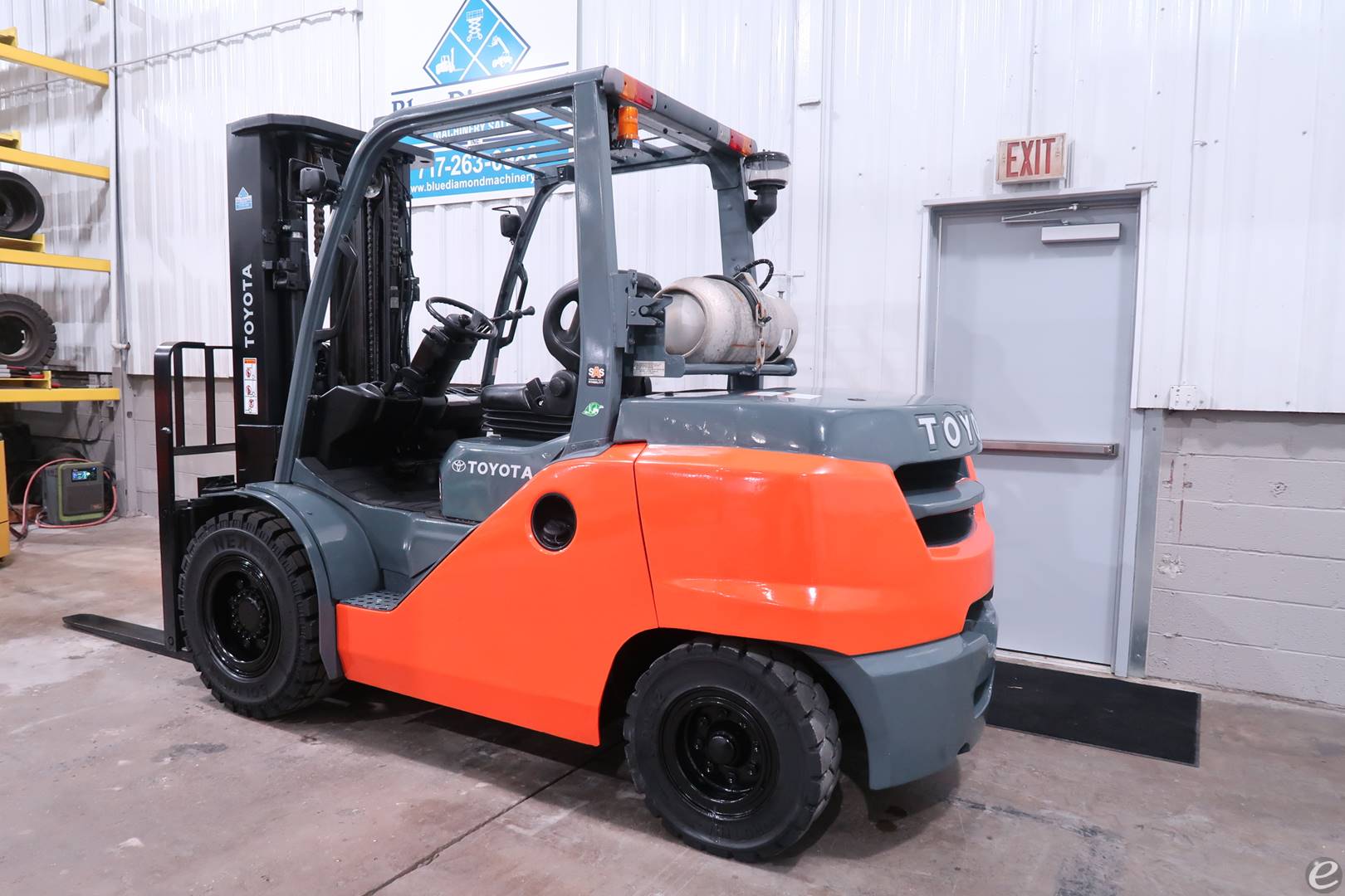 2016 Toyota 8FG50U Dual Fuel Forklift - 123Forklift