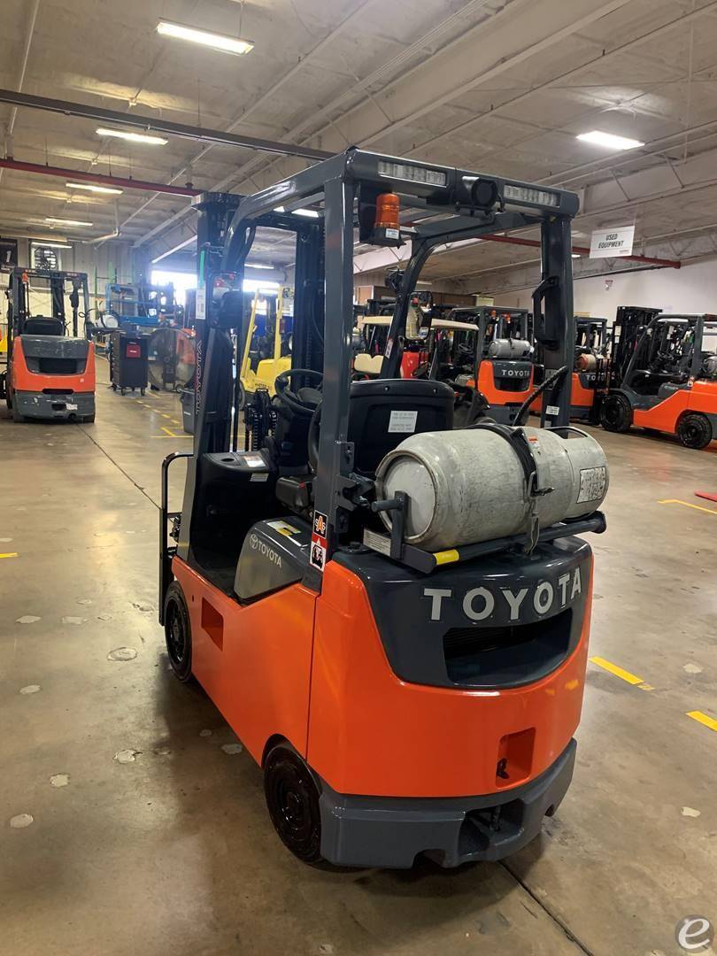 2020 Toyota 8FGCU15 LP Gas Forklift...