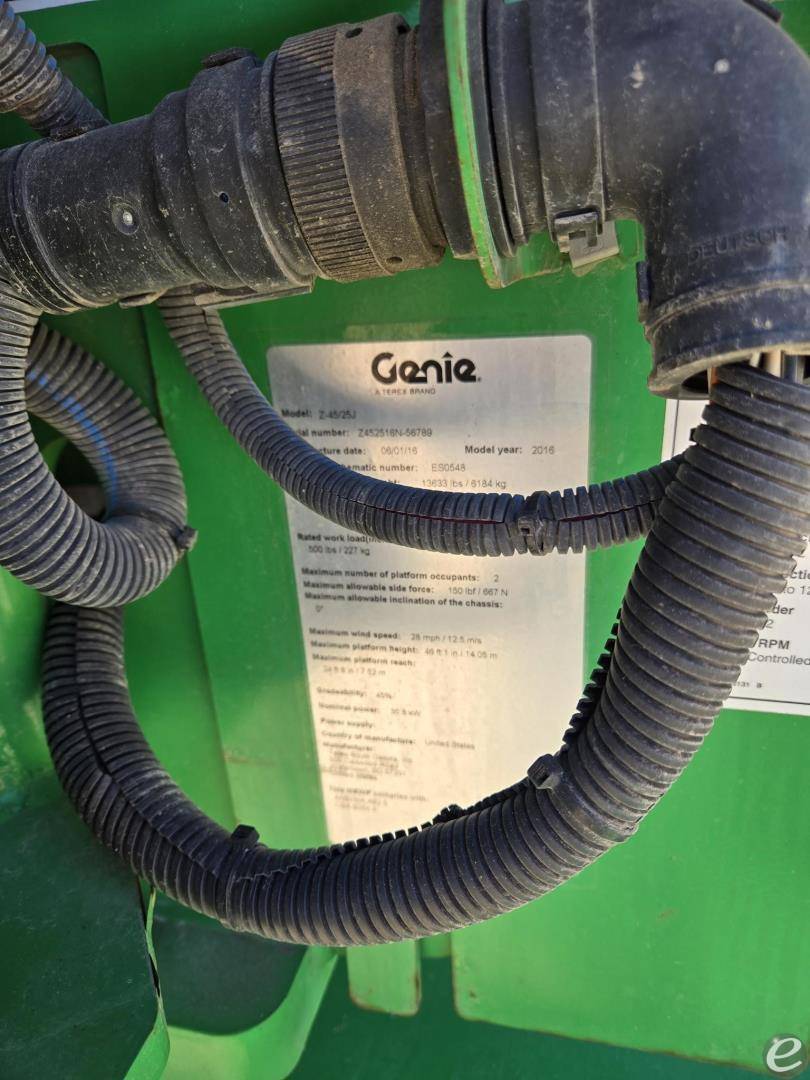 2016 Genie Z45/25JRT