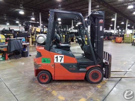 2018 Linde HT25CT LP Gas Forklift