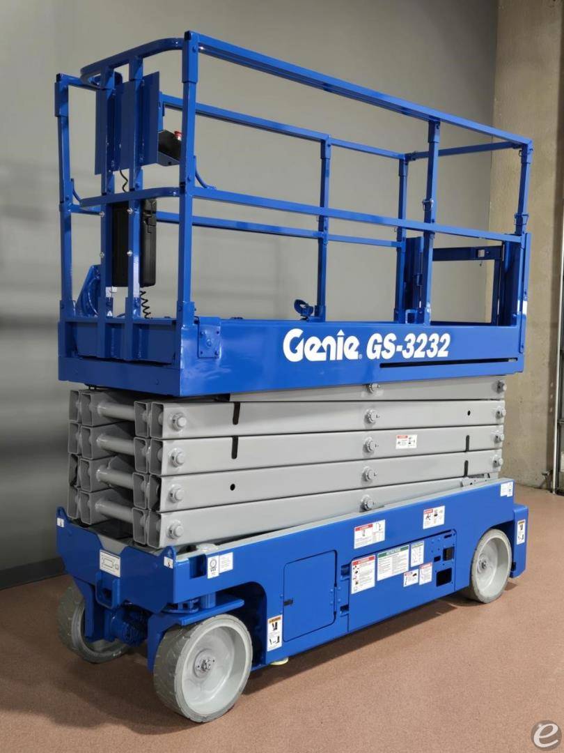 2015 Genie GS3232 Electric Scissor Lift - 123Forklift