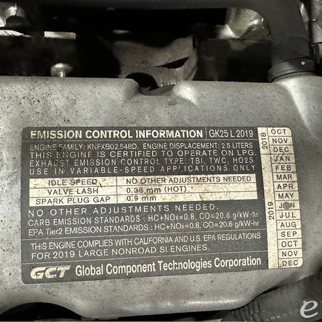 2019 Unicarriers CF60LP