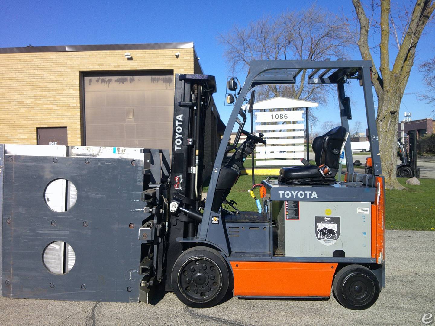 2020 Toyota 8FBCHU25 Electric Forklift - 123Forklift