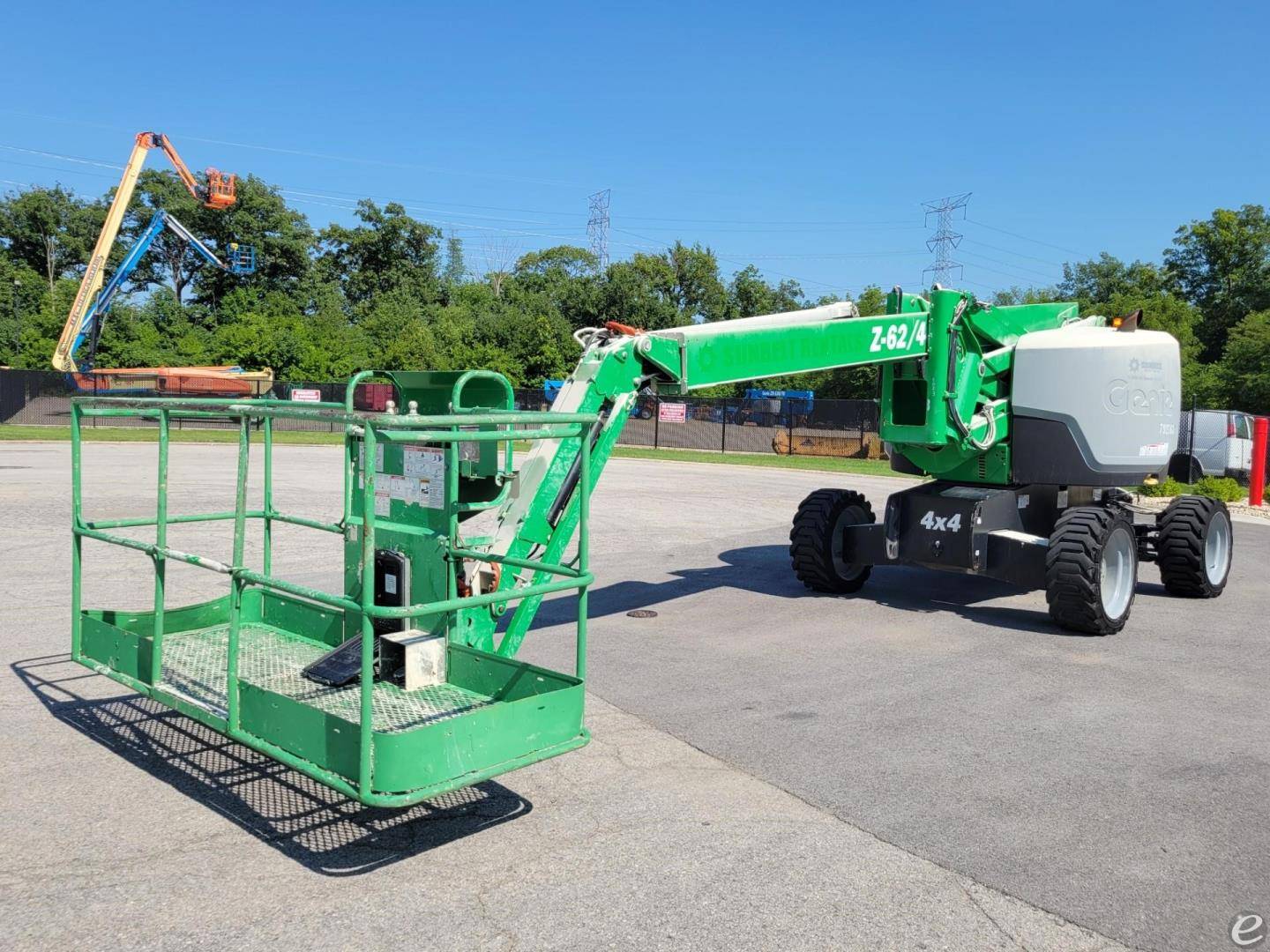 2016 Genie Z62/40 Diesel Boom Lift - 123Forklift