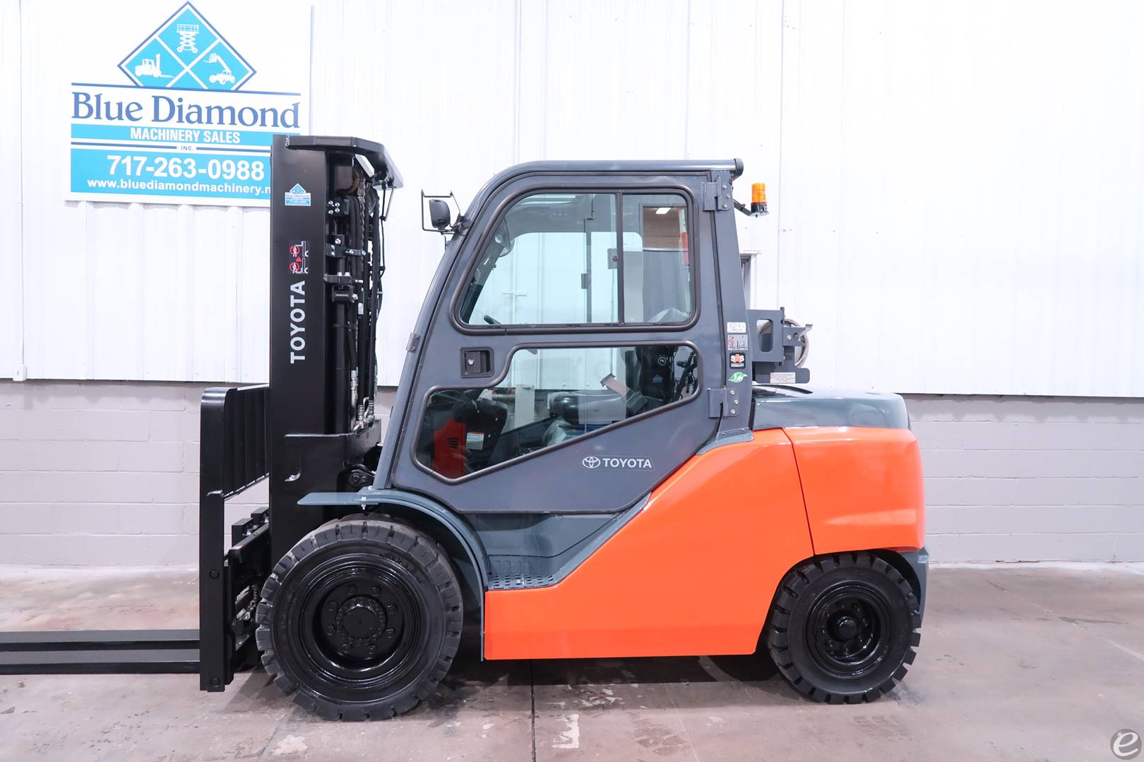 2017 Toyota 8FG45U LP Gas Forklift - 123Forklift