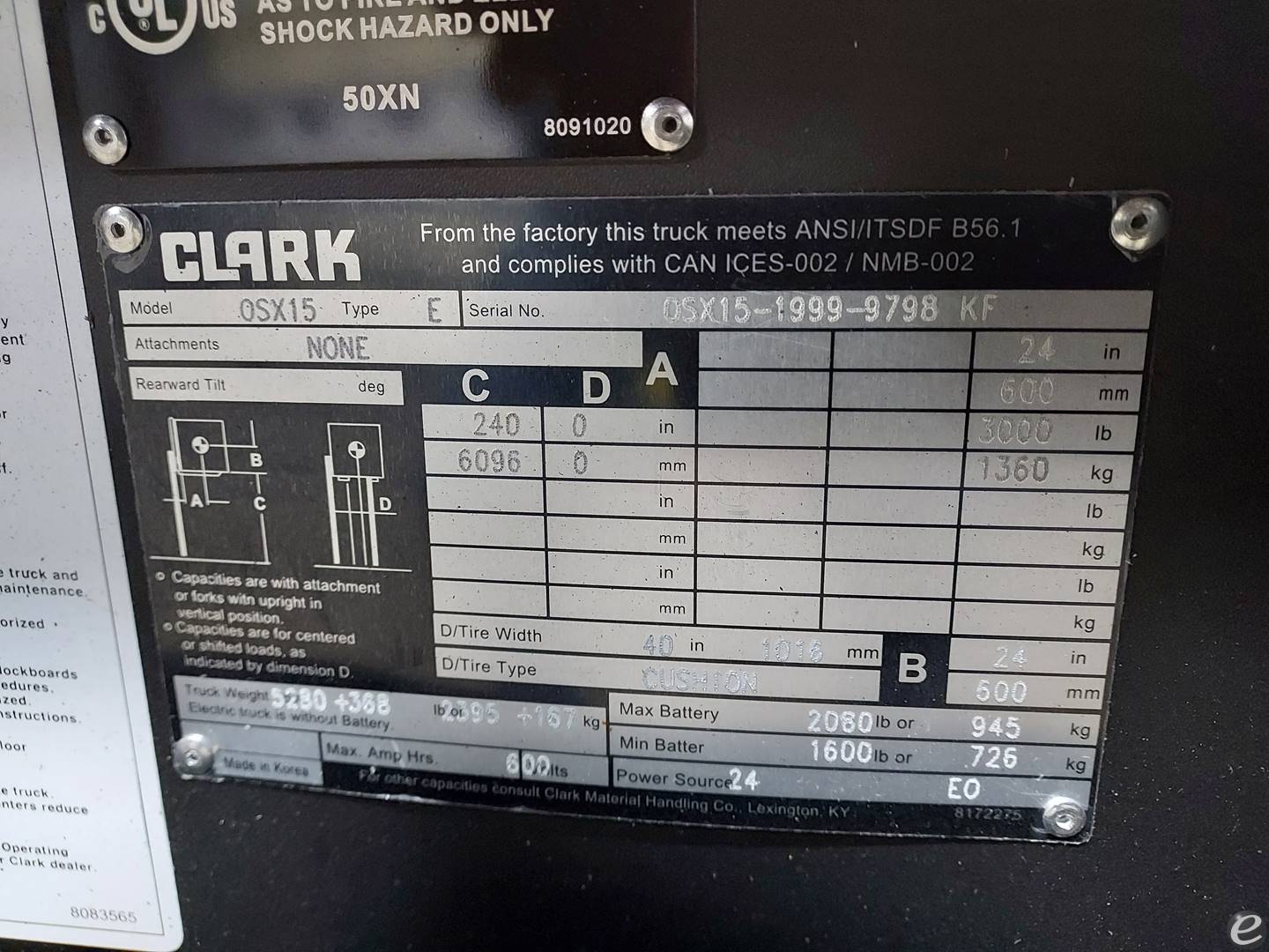2023 Clark OSX15