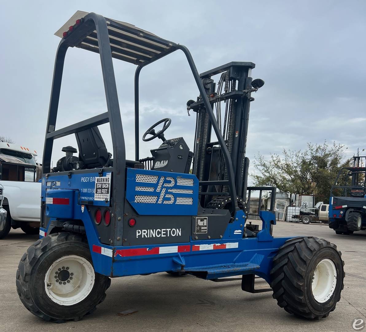 2012 Princeton PBX Diesel Forklift - 123Forklift