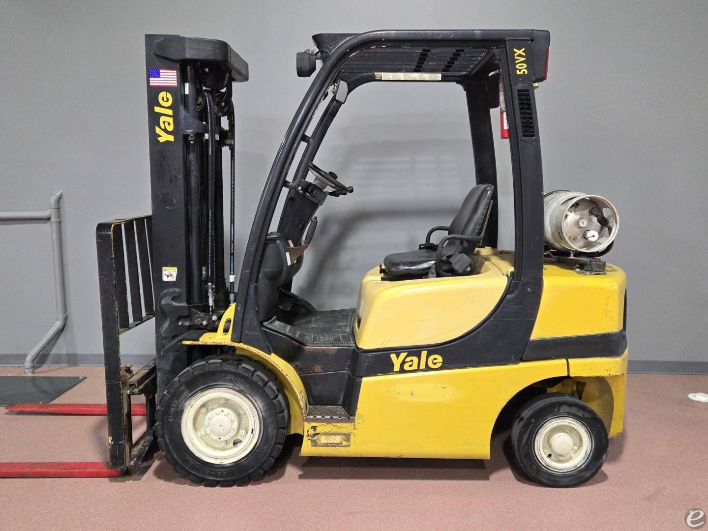 2015 Yale GLP050VX Pneumatic Tire Forklift - 123Forklift