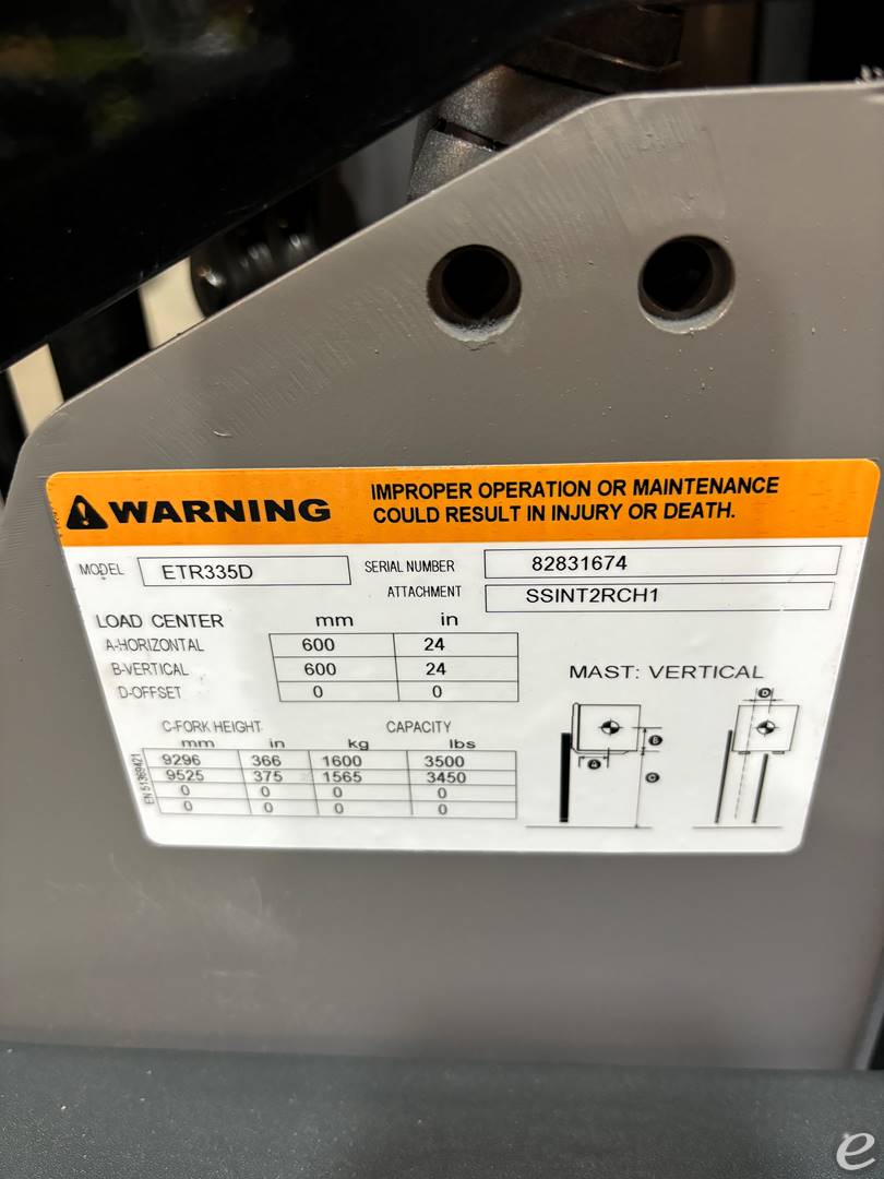 2024 Jungheinrich ETR335D