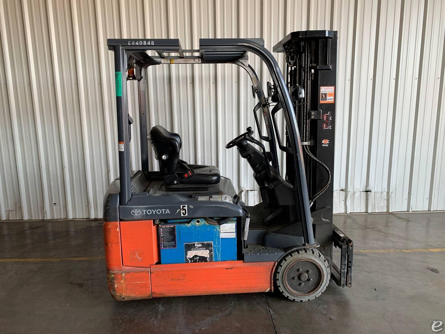 2017 Toyota 8FBE20U Electric Forklift - 123Forklift