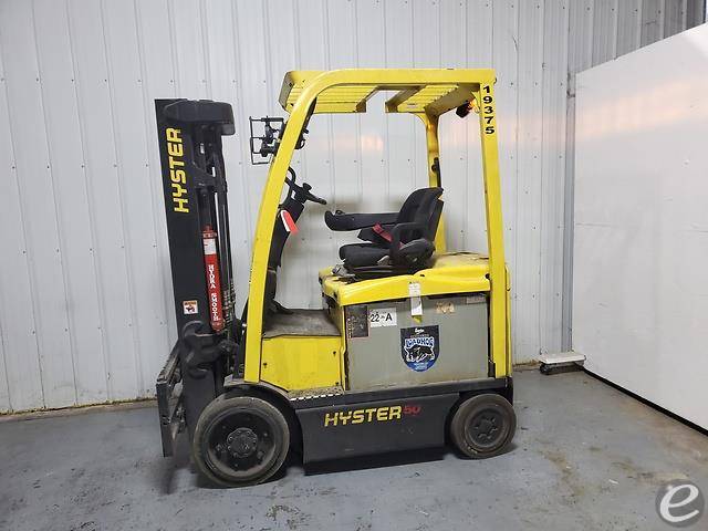 2018 Hyster E50XN Electric 4 Wheel Forklift - 123Forklift
