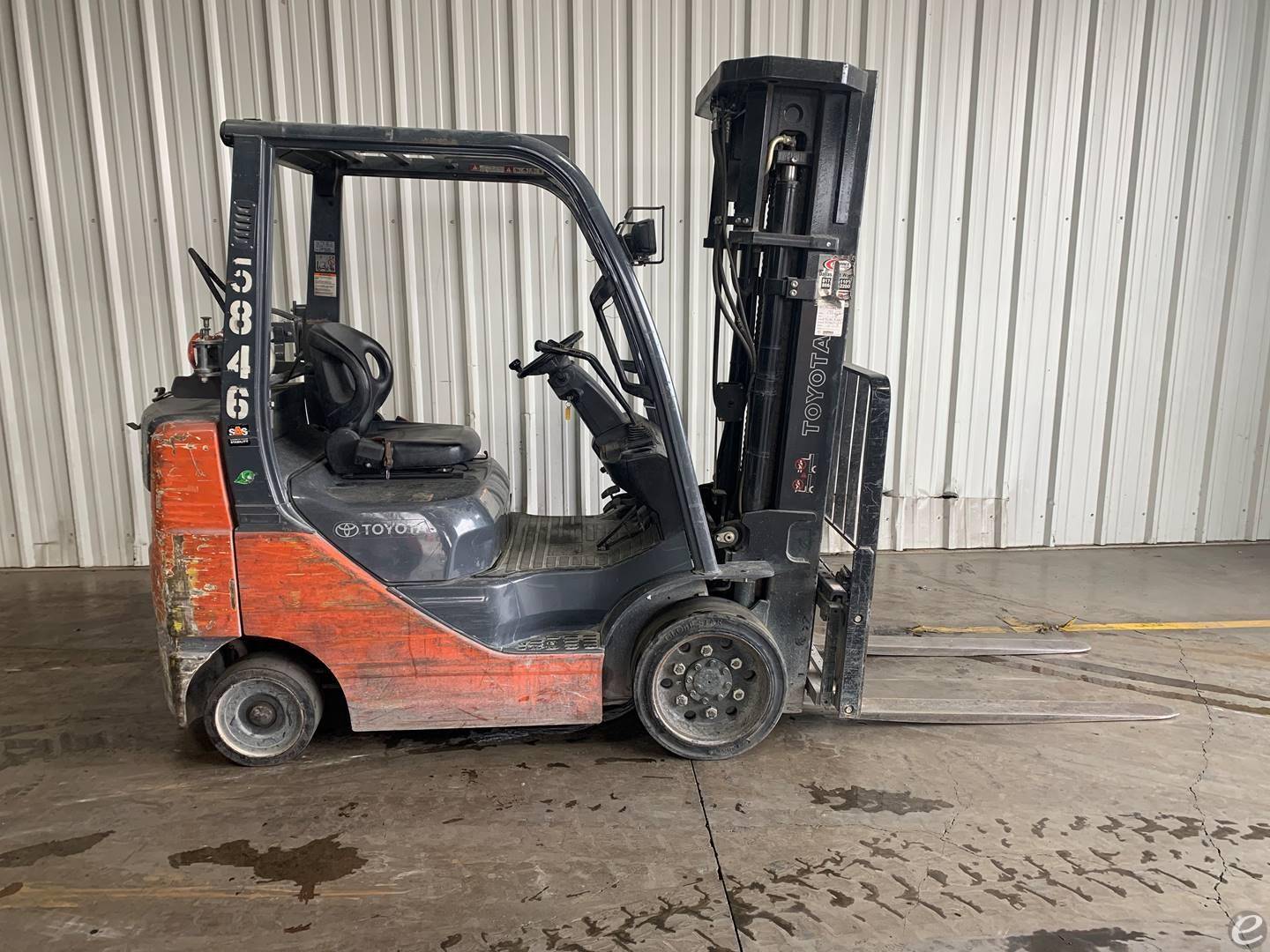 2016 Toyota 8FGCU25 LP Gas Forklift...