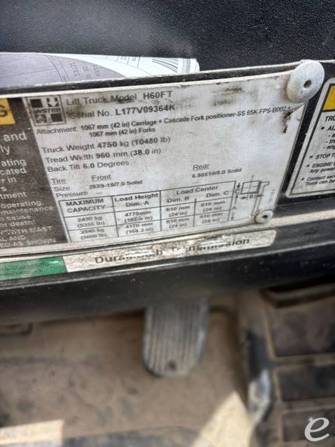2012 Hyster H60FT