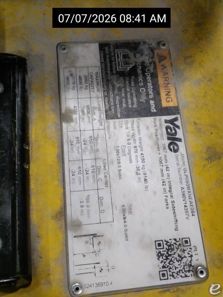 2021 Yale GP050MX