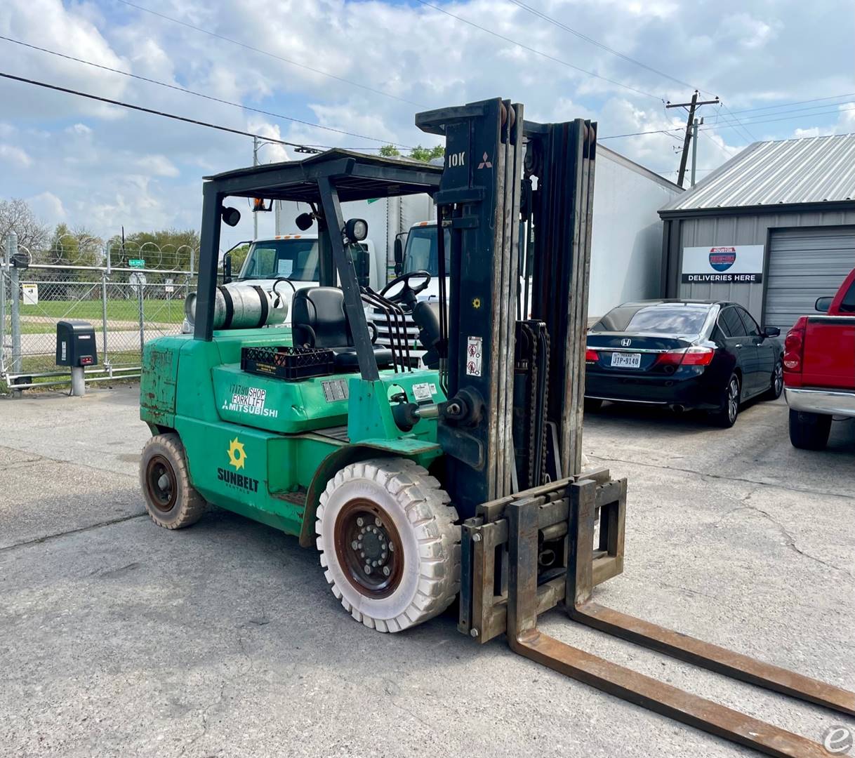 2007 Mitsubishi FG45K Dual Fuel Forklift - 123Forklift