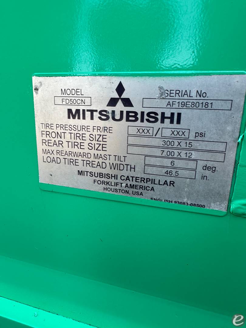 2019 Mitsubishi FD50CN