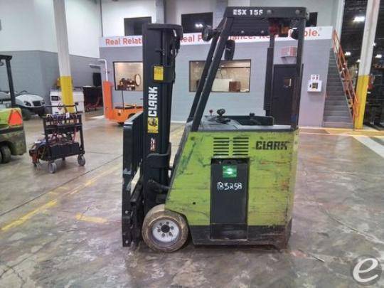 2018 Clark ESX15S Electric Forklift - 123Forklift