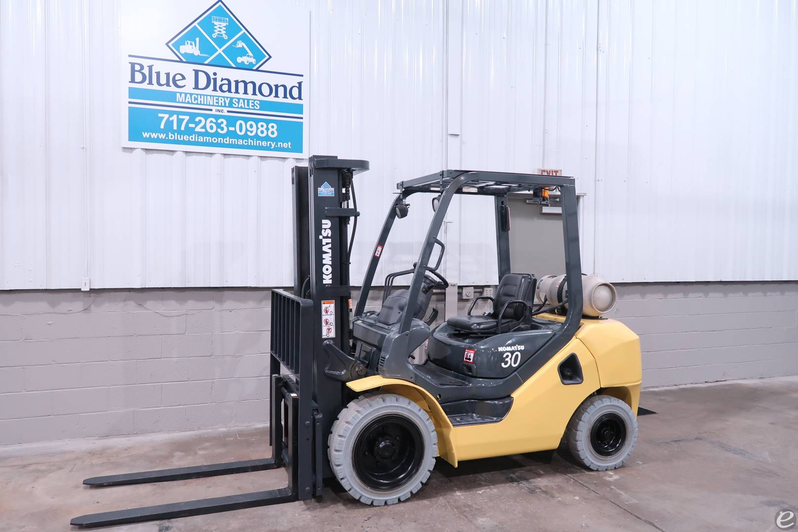 2012 Komatsu FG30HT-16 Dual Fuel Fo...