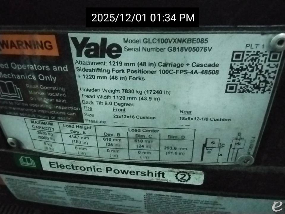2021 Yale GC100VX
