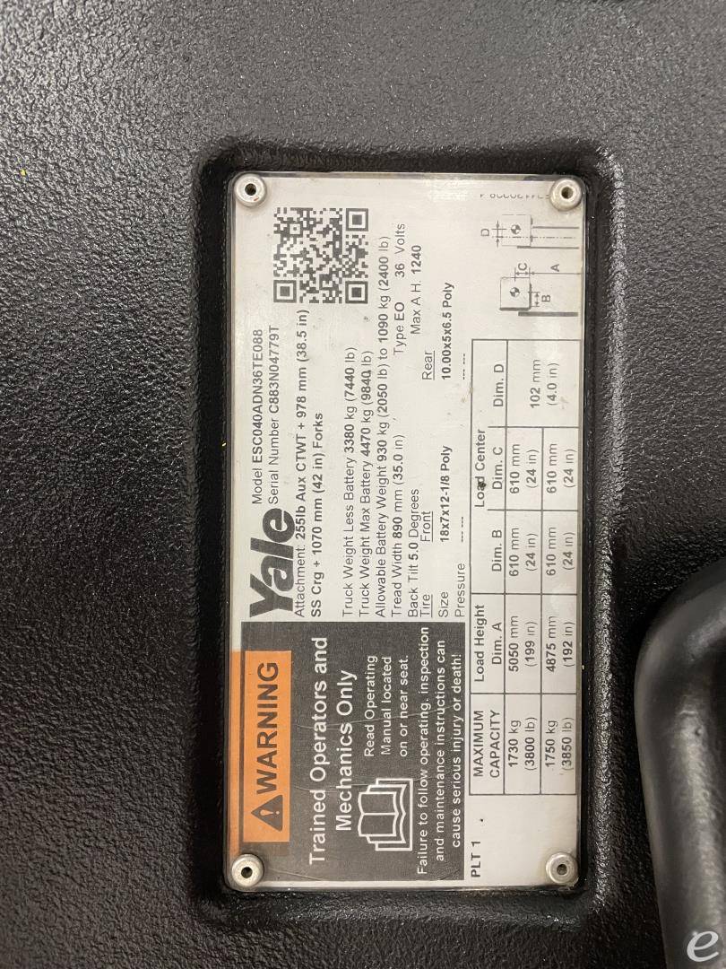 2019 Yale ESC040AD