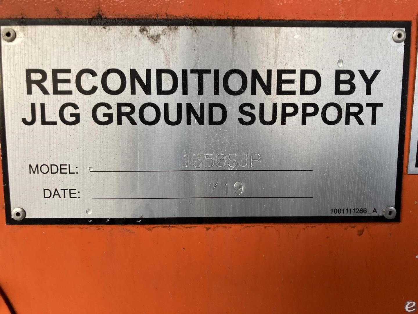 2007 JLG 1350SJP
