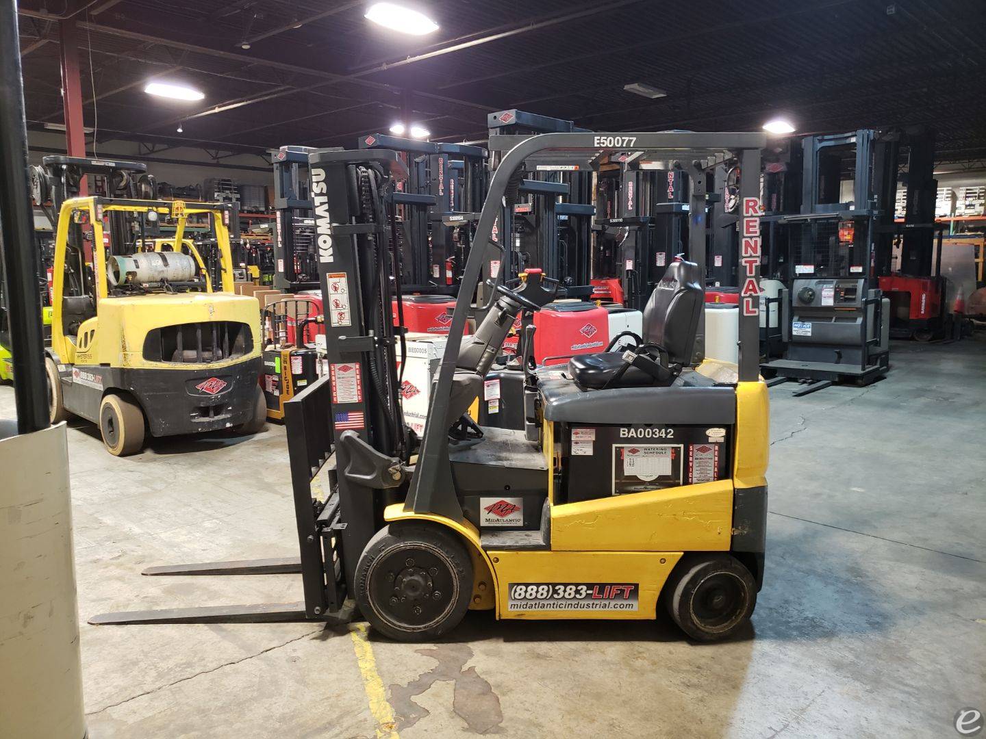 2006 Komatsu FB25SH-6 Electric Fork...