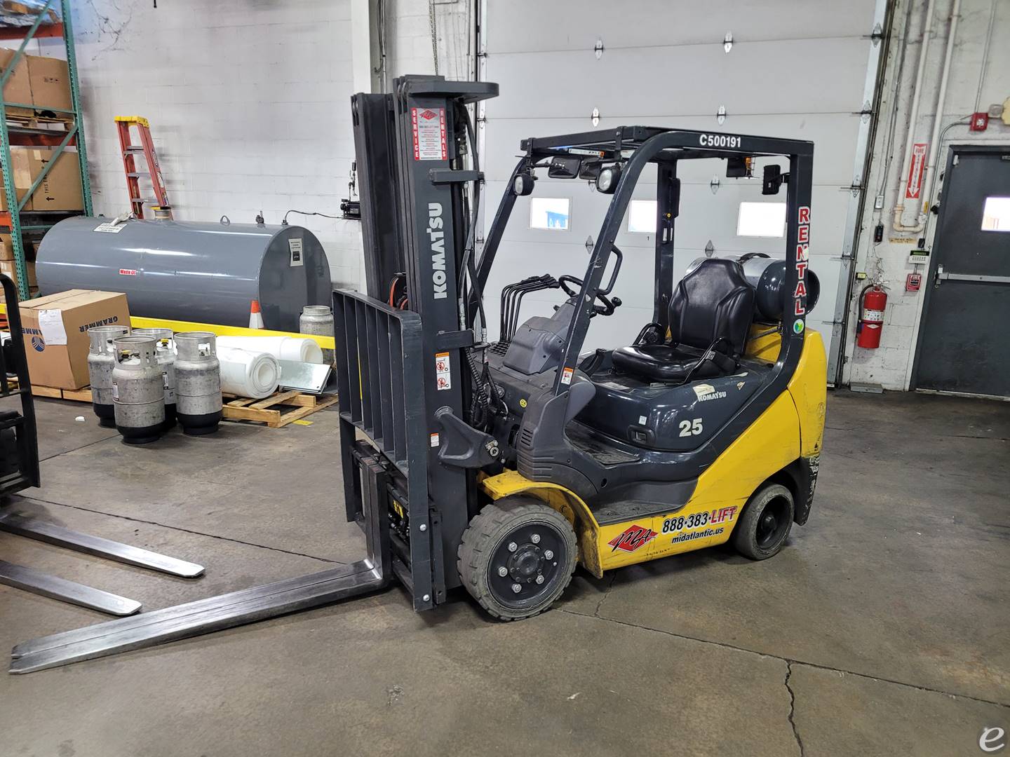 2016 Komatsu FG25ST-16 LP Gas Forklift - 123Forklift