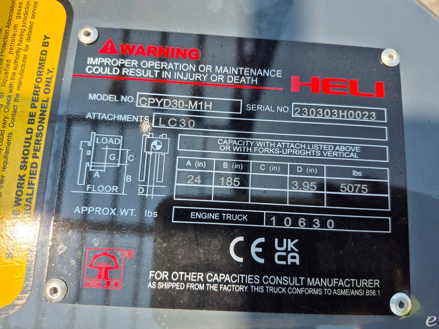 Heli CPYD30-M1H