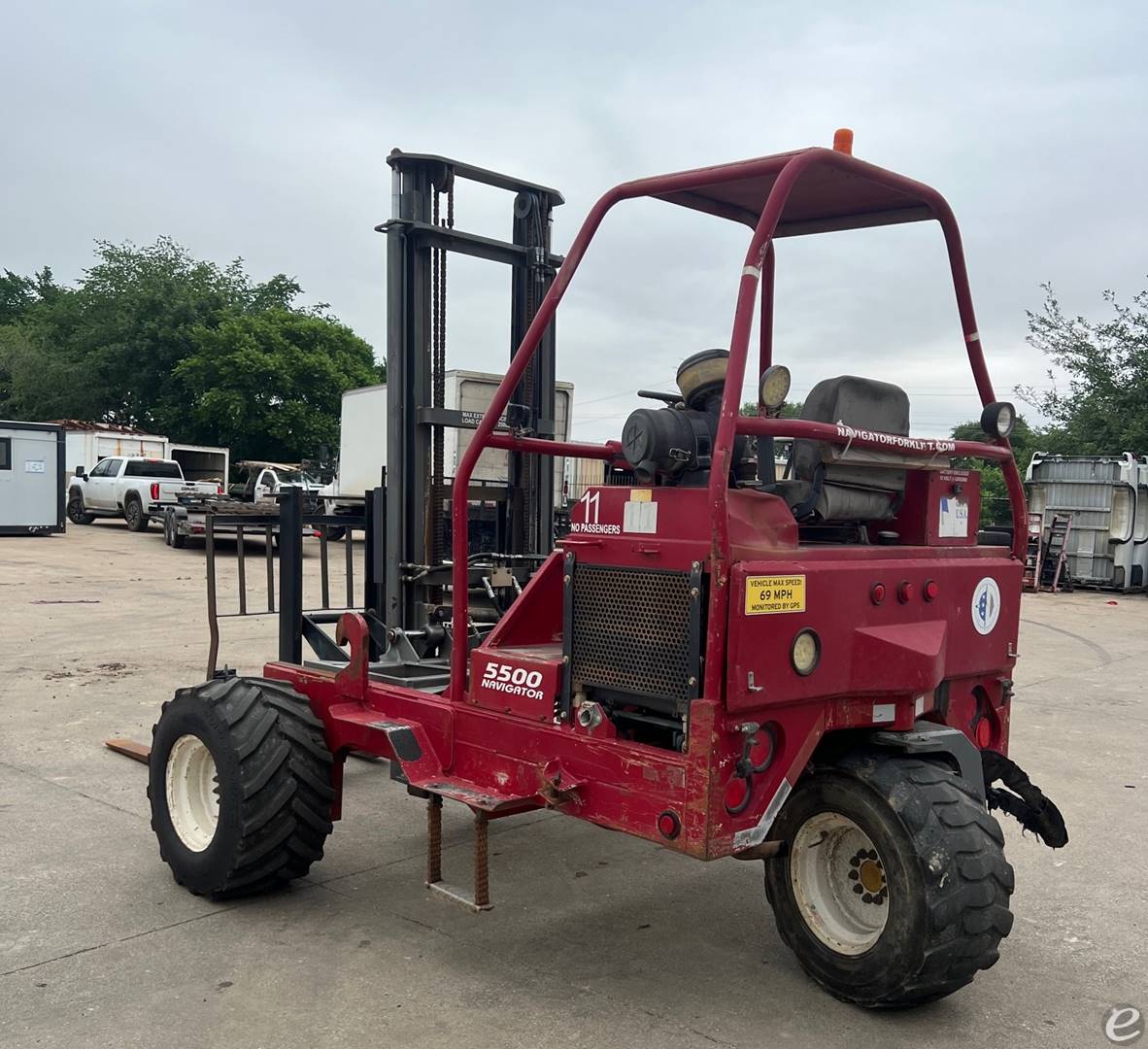 2020 Navigator RT550 NAV REACH Diesel Forklift - 123Forklift