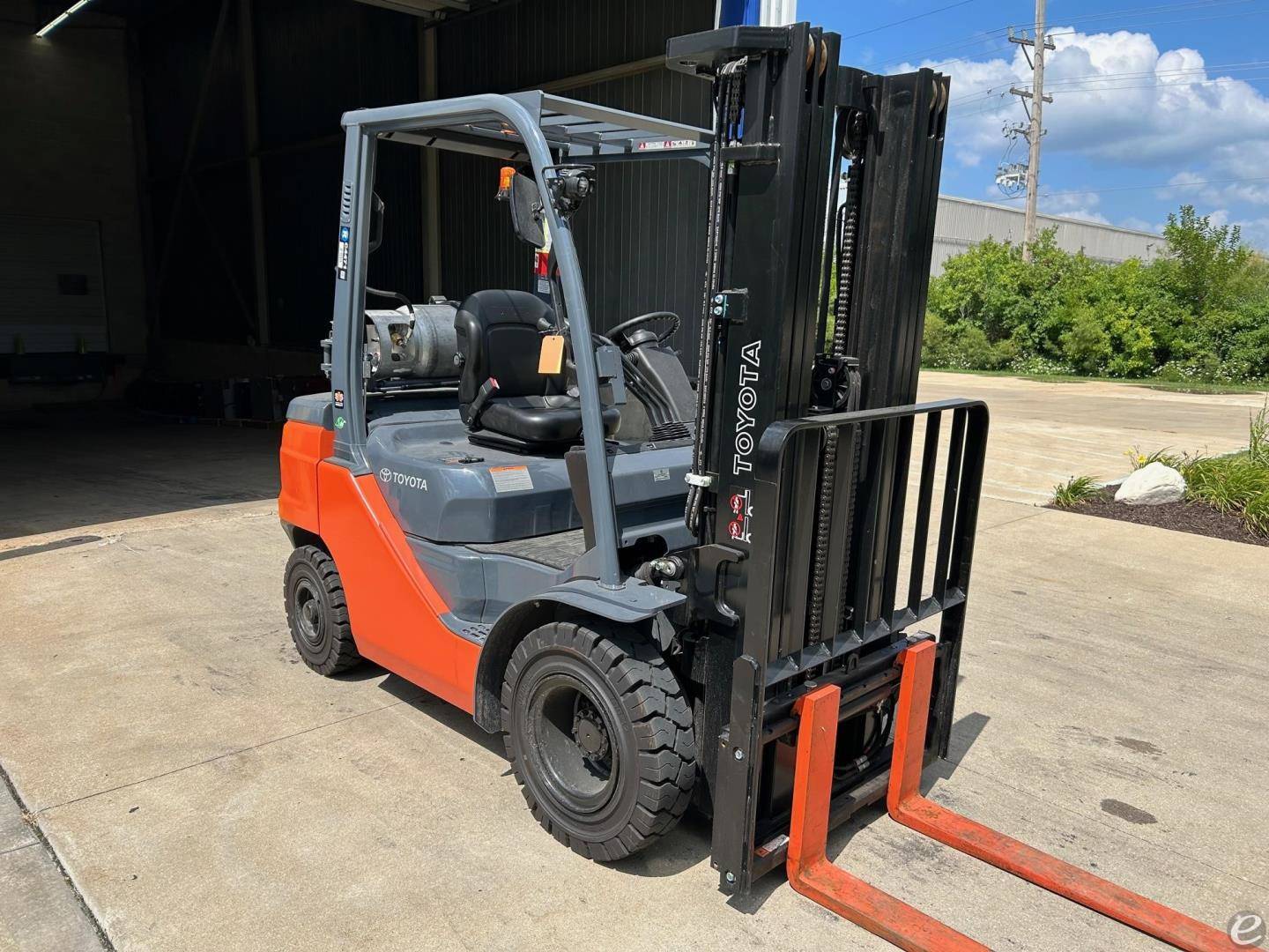 2021 Toyota 8FGU25 LP Gas Forklift