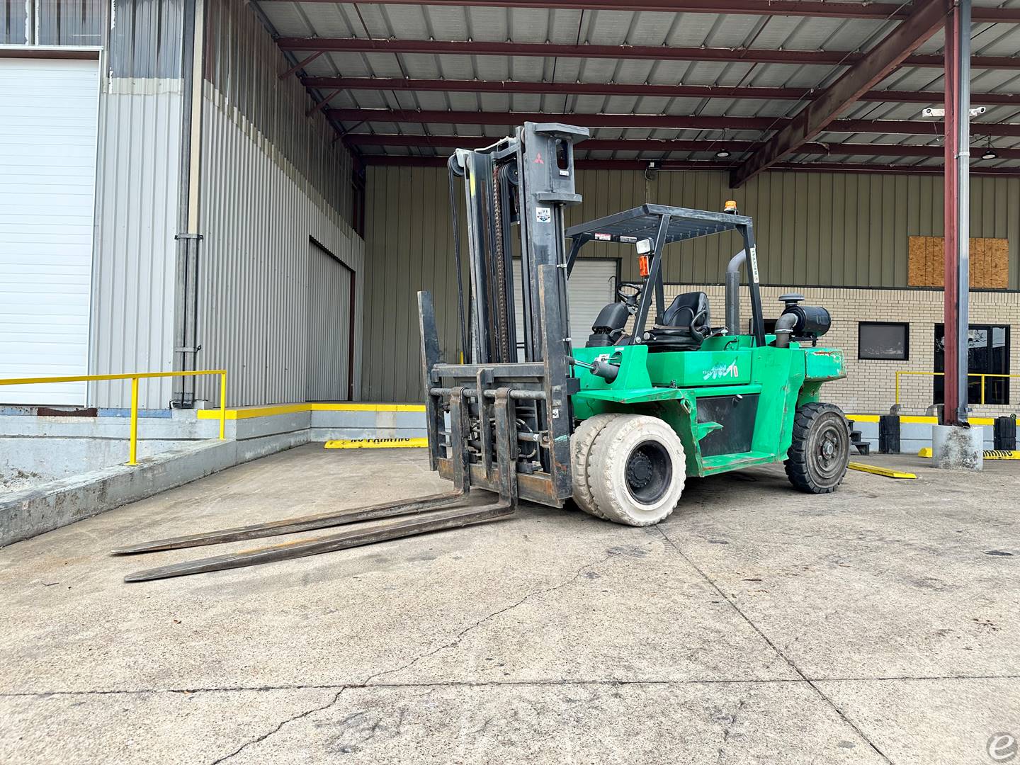 2013 Mitsubishi FD70E Diesel Forklift - 123Forklift