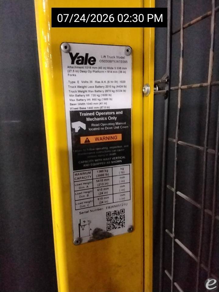 2020 Yale OS030BF
