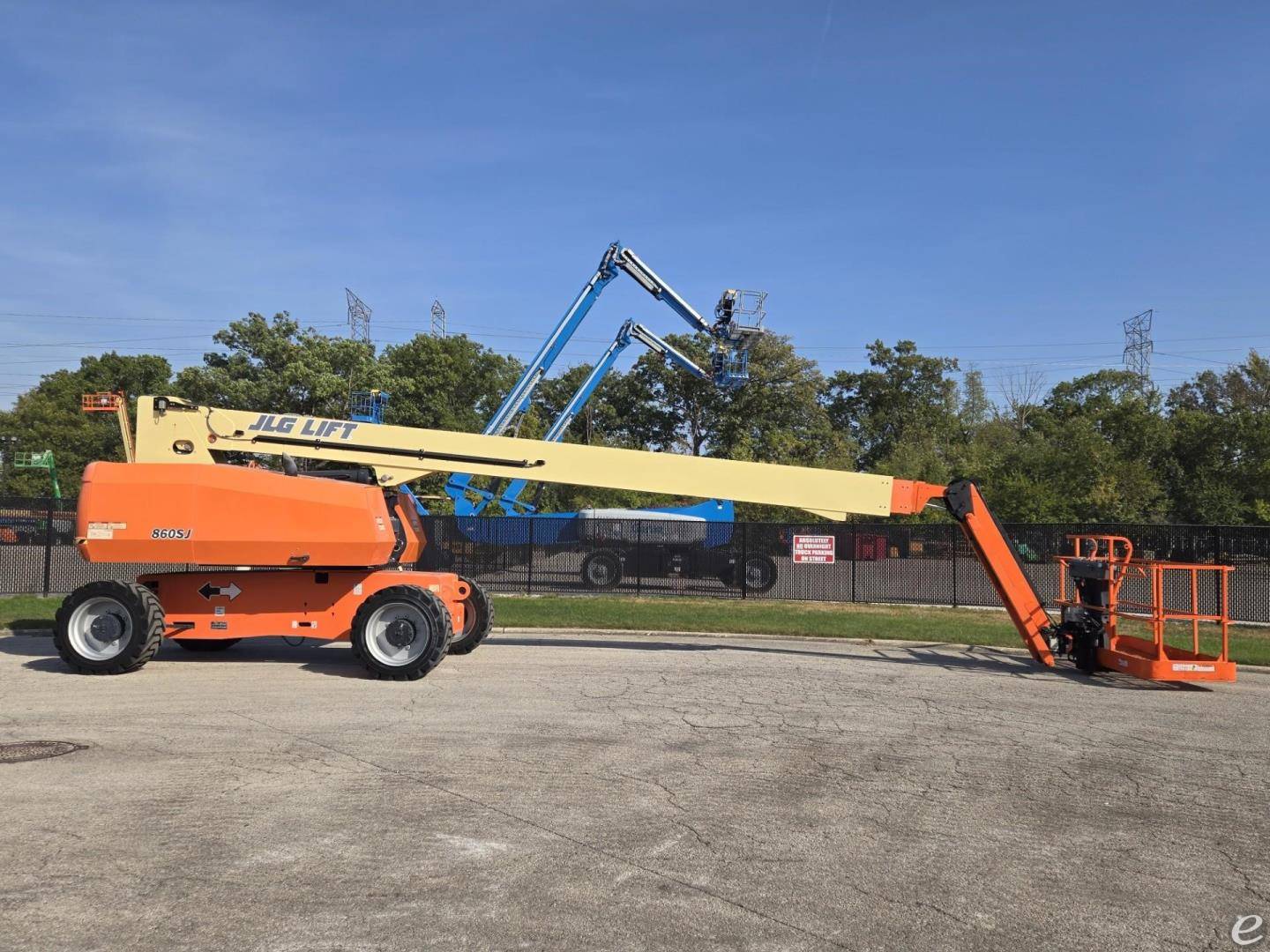 2020 JLG 860SJ Diesel Boom Lift