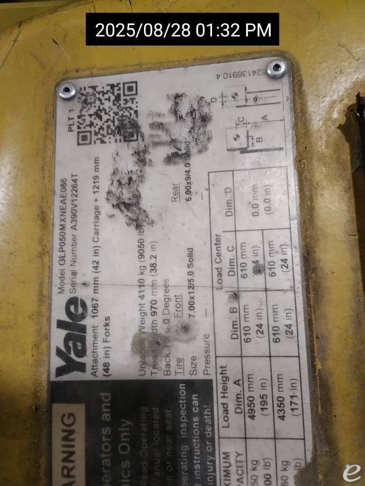 2019 Yale GP050MX