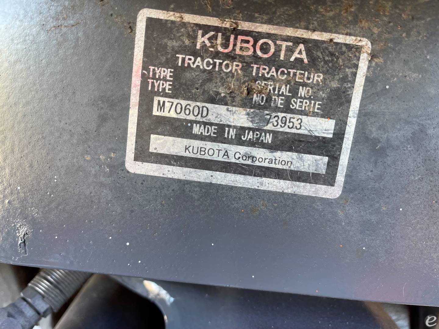 2018 Kubota M7060D