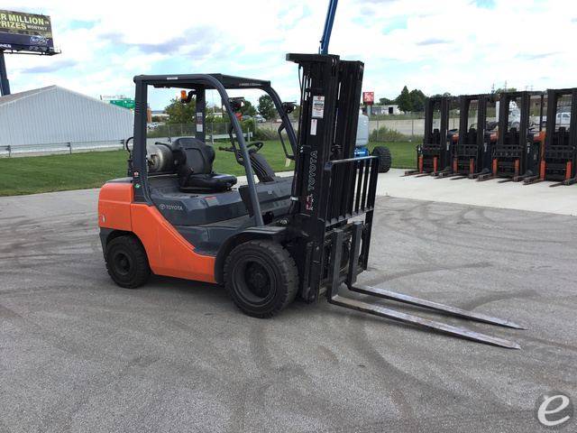 2018 Toyota 8FGU30 LP Gas Forklift - 123Forklift