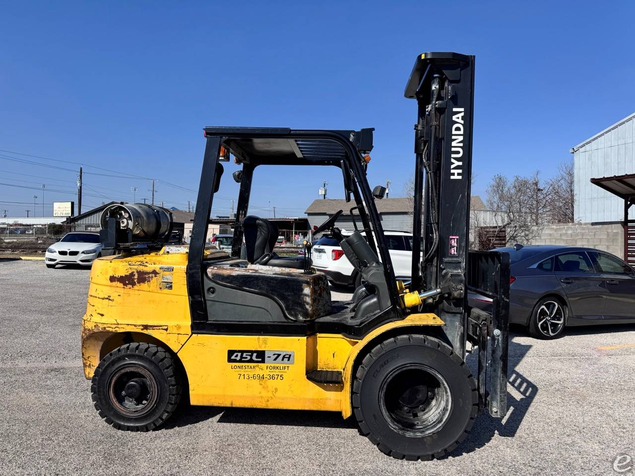 2010 Hyundai 45L-7A LP Gas Forklift - 123Forklift