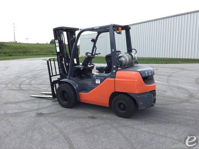 2018 Toyota 8FGU30 LP Gas Forklift