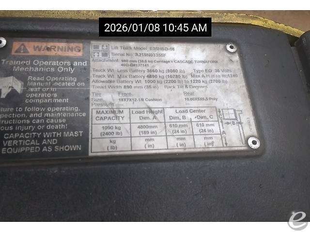 2008 Hyster E35HSD