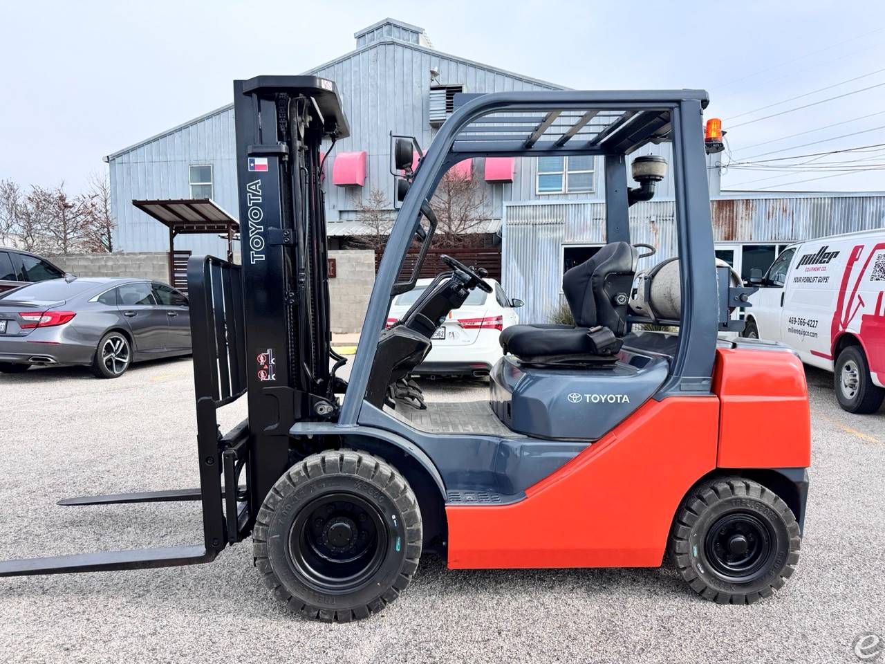 2020 Toyota 8FGU25 LP Gas Forklift